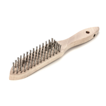 Wire Brush 6 Row Stainless St/St